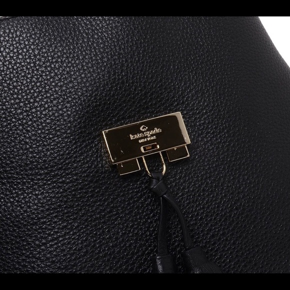 NWT Kate spade black Hayes Backpack - Picture 7 of 8